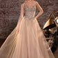 Vestido de fiesta formal Ladivine CD721 sin tirantes, corte A, escote corazón y corpiño estilo corsé