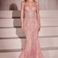 Ladivine CD759 Embellished Fit & Flare Prom Dress