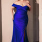 Vestido Ladivine CD790C sin hombros, elástico de elastano, ceñido al cuerpo