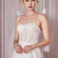 Cinderella Divine CD964W A-Line Boned Bodice Wedding Gown