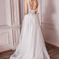 Cinderella Divine CD964W A-Line Boned Bodice Wedding Gown