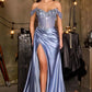 Ladivine CDS554 Opulent Off Shoulder Sparkle Fitted Gown