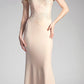 Cinderella Divine CF158 Off Shoulder Floor Length Evening Gown Applique Bodice