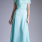 Cinderella Divine CF160 Lace Bodice Short Sleeves A-line Long Dress