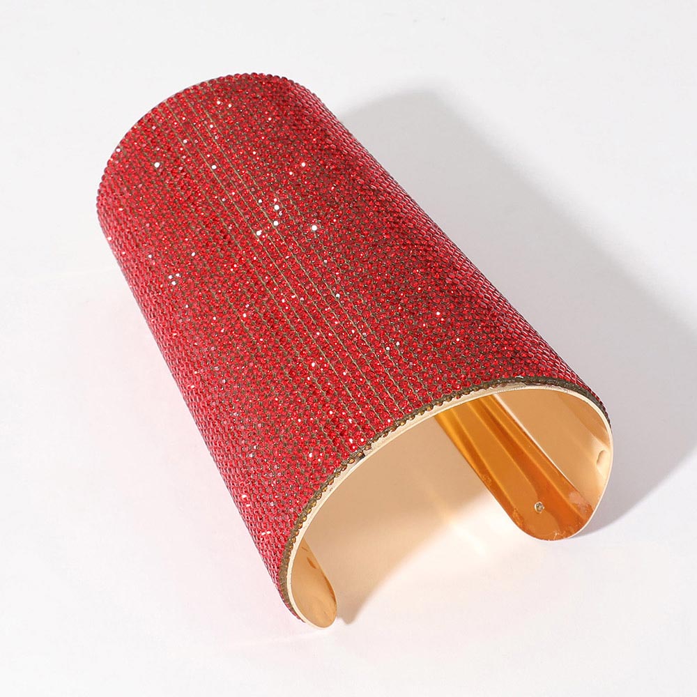 Brazalete Ancho Pavé de Pedrería