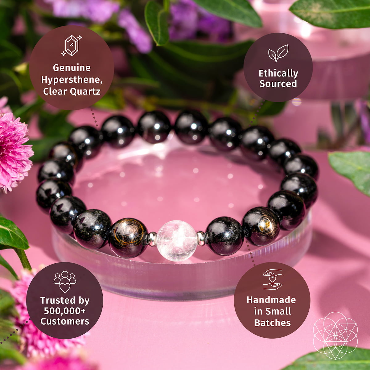 La pulsera de manifestación Millonario de hiperstena