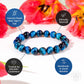 Hawk’s Focus – Royal Blue Tiger’s Eye Bracelet