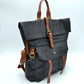 Long Lasting Vintage Leather Backpack Laptop Messenger Bag