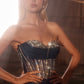 Ladivine CK2405 Luxurious Ball Gown Mikado Strapless Sweetheart
