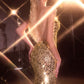 Ladivine CK2409 Scoop Neckline Fitted Mosaic Sequin Dress