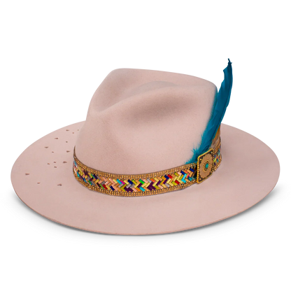 Charlie 1 Horse Lainey Wilson Hillbilly Hippie – Sombrero vaquero de fieltro de lana
