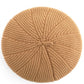 C.C SCALLOPED WAVE PATTERN BERET