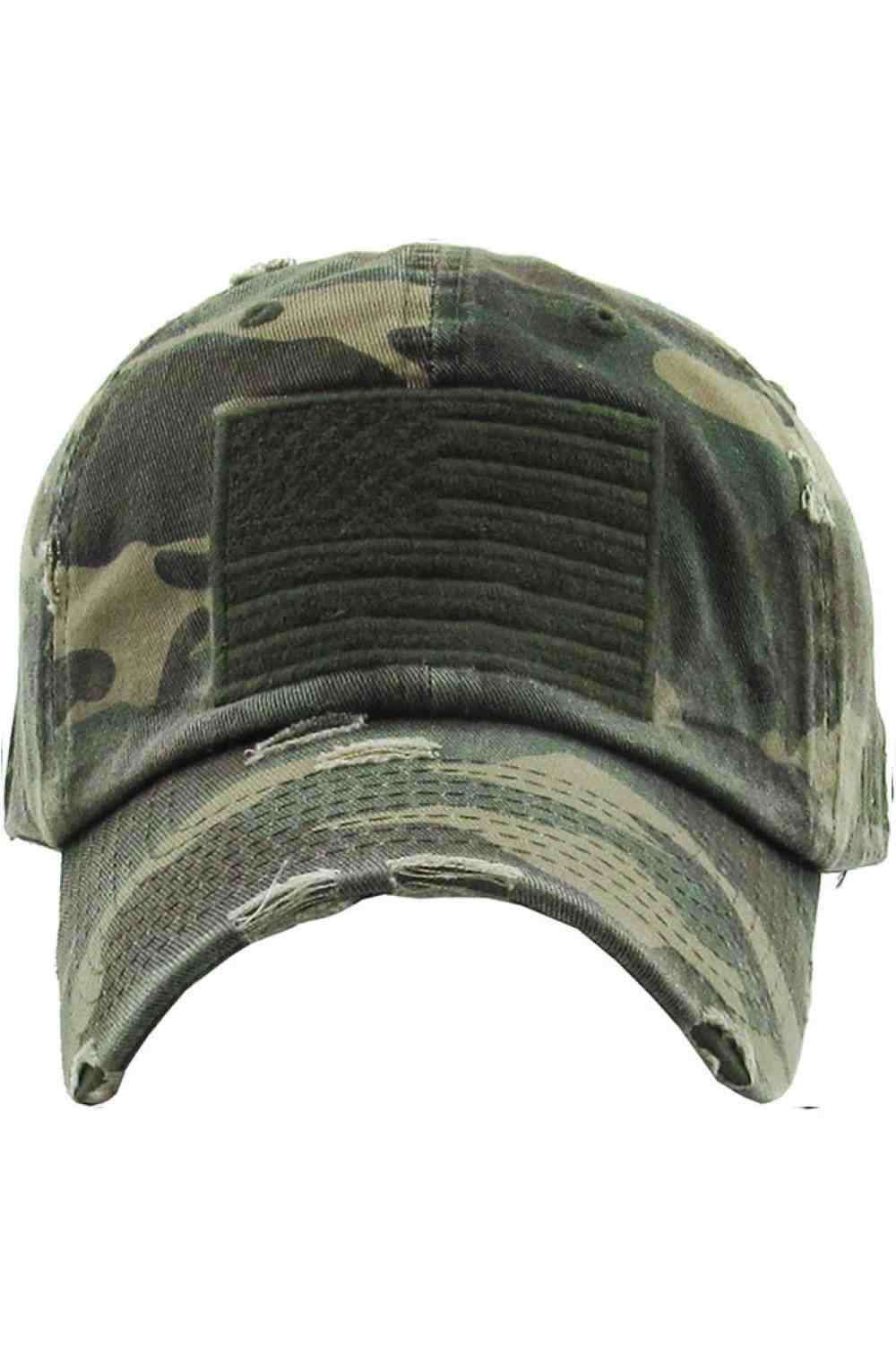 Women's American Flag Vintage Baseball Cap 4th of July