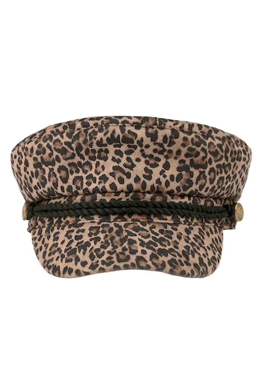 C.C Leopard Pattern Fisherman's Cap Winter Hat