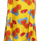 Sakkas Hatice Light Colorful Poncho Wrap Cardigan Top with African Ankara Print