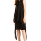 Sakkas Ivana Women's Oversized Draped Open Front Sleeveless Cardigan in Tie Dye