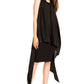 Sakkas Ivana Women's Oversized Draped Open Front Sleeveless Cardigan in Tie Dye