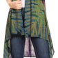 Sakkas Ivana Women's Oversized Draped Open Front Sleeveless Cardigan in Tie Dye