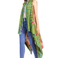 Sakkas Ivana Women's Oversized Draped Open Front Sleeveless Cardigan in Tie Dye