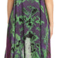 Sakkas Ivana Women's Oversized Draped Open Front Sleeveless Cardigan in Tie Dye