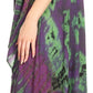 Sakkas Ivana Women's Oversized Draped Open Front Sleeveless Cardigan in Tie Dye