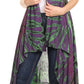 Sakkas Ivana Women's Oversized Draped Open Front Sleeveless Cardigan in Tie Dye