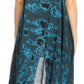Sakkas Ivana Women's Oversized Draped Open Front Sleeveless Cardigan in Tie Dye