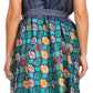 Sakkas Kaia  Women's Open Front  cardigan Top Asymetrical Ankara African Colorful