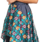 Sakkas Kaia  Women's Open Front  cardigan Top Asymetrical Ankara African Colorful