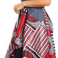 Sakkas Kaia  Women's Open Front  cardigan Top Asymetrical Ankara African Colorful