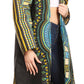 Sakkas Soledad Women's Long Sleeve Open Front Cardigan Dress Coat Dashiki African