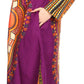 Sakkas Soledad Women's Long Sleeve Open Front Cardigan Dress Coat Dashiki African