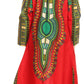 Sakkas Soledad Women's Long Sleeve Open Front Cardigan Dress Coat Dashiki African