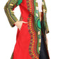 Sakkas Soledad Women's Long Sleeve Open Front Cardigan Dress Coat Dashiki African