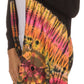 Sakkas Anjali Long Sleeve Draped Tie Dye Cardigan