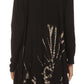 Sakkas Anjali Long Sleeve Draped Tie Dye Cardigan