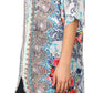 Sakkas Denora Women's Casual Draped Kimono Short Sleeve Boho Open Front Cardigan