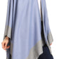 Sakkas Nila Women's Reversible Open Front Large Poncho Shawl Wrap Scarf Cape Ruana