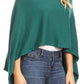 Sakkas Laurel Women's Super Soft Lightweight Cape Poncho Blanket Shawl Pullover