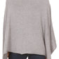 Sakkas Laurel Women's Super Soft Lightweight Cape Poncho Blanket Shawl Pullover