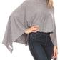Sakkas Laurel Women's Super Soft Lightweight Cape Poncho Blanket Shawl Pullover