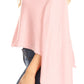 Sakkas Laurel Women's Super Soft Lightweight Cape Poncho Blanket Shawl Pullover
