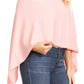 Sakkas Laurel Women's Super Soft Lightweight Cape Poncho Blanket Shawl Pullover