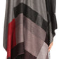 Sakkas Avi Women's Reversible Open Front Poncho Cardigan Ruana Cape Shawl W/Fringe
