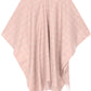 Sakkas Avi Women's Reversible Open Front Poncho Cardigan Ruana Cape Shawl W/Fringe