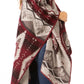 Sakkas Lupe Womens Reversible Poncho Wrap Cape Shawl Sweater Coat Cardigan Pattern