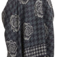 Sakkas Lupe Womens Reversible Poncho Wrap Cape Shawl Sweater Coat Cardigan Pattern