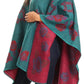 Sakkas Lupe Womens Reversible Poncho Wrap Cape Shawl Sweater Coat Cardigan Pattern