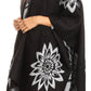 Sakkas Lupe Womens Reversible Poncho Wrap Cape Shawl Sweater Coat Cardigan Pattern