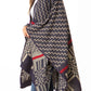 Sakkas Lupe Womens Reversible Poncho Wrap Cape Shawl Sweater Coat Cardigan Pattern